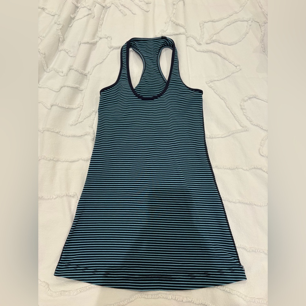 Lululemon Striped Racerback Tank